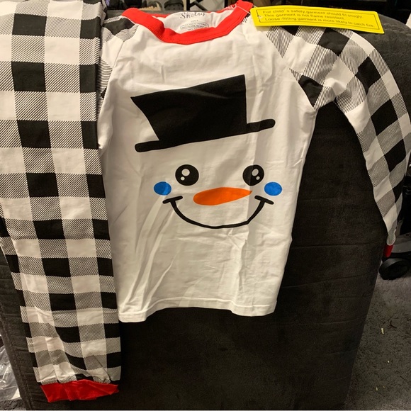 NWOT Sz 6 Snowman Pajamas - Picture 2 of 8